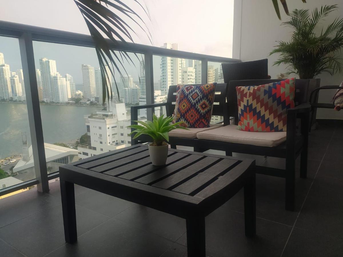 Lujoso Apartamento En Bocagrande Cartagena Exterior foto
