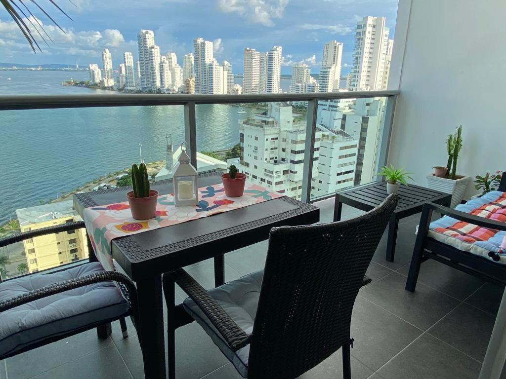 Lujoso Apartamento En Bocagrande Cartagena Exterior foto